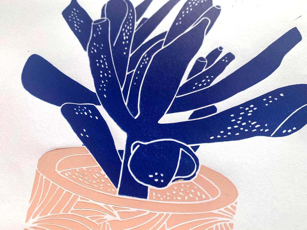 More pot plants: a&nbsp;Gollum